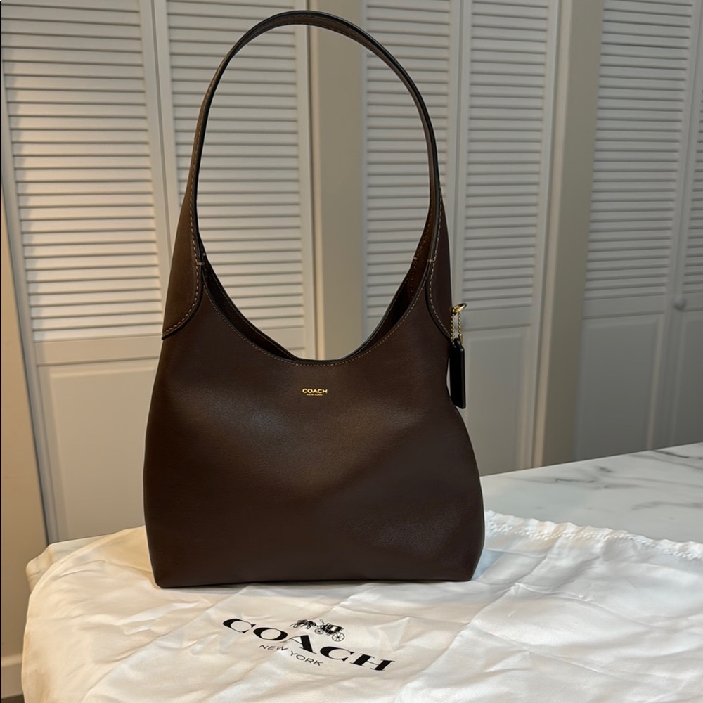 Coach Brooklyn Shoulder Bag 28 in Maple